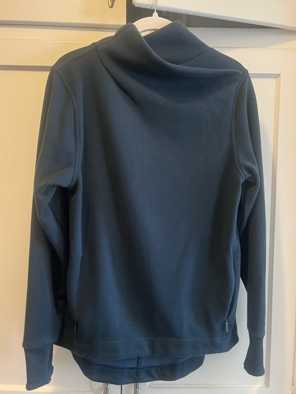 Athleta Cozy Karma Twist Neck Sweatshirt, Cypress S